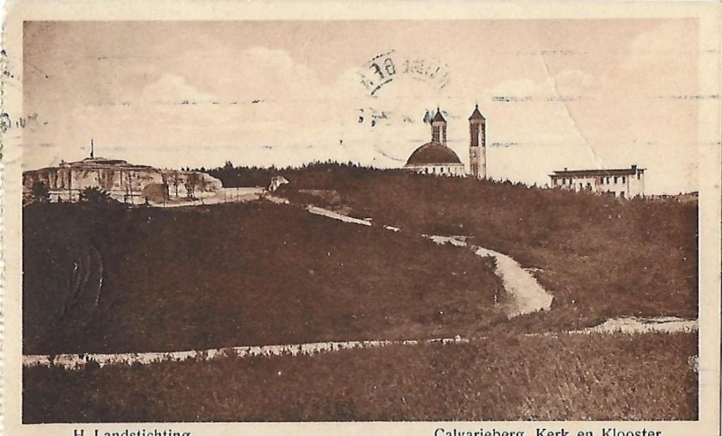 Nijmegen H Landstichting Oude gelopen Ansichtkaart ( B303), Ophalen of Verzenden, 1940 tot 1960, Gelopen, Gelderland