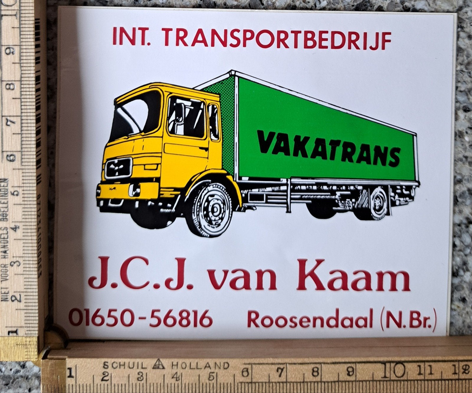 Vintage sticker Mercedes-Benz vrachtwagen vrachtauto truck, Verzamelen, Ophalen of Verzenden, Zo goed als nieuw, Auto of Motor