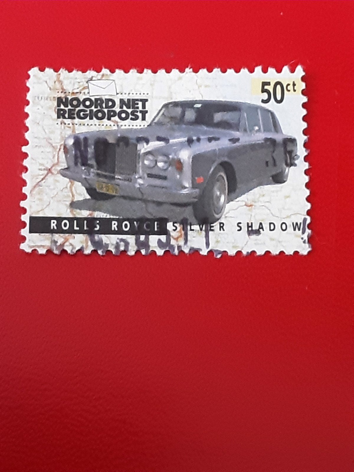 Regiopost.  Rolls Royce Silver Shadow ( gest), Postzegels en Munten, Ophalen of Verzenden