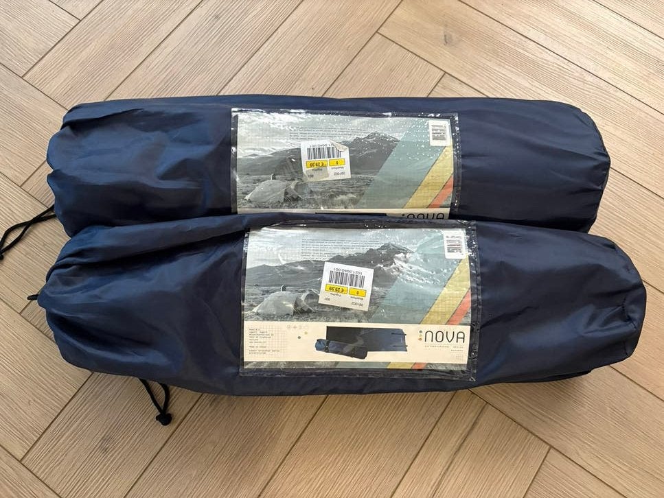 Zelfopblaasbare slaapmatten - Comfortabel en compact, Caravans en Kamperen, Ophalen of Verzenden, Nieuw, 1-persoons