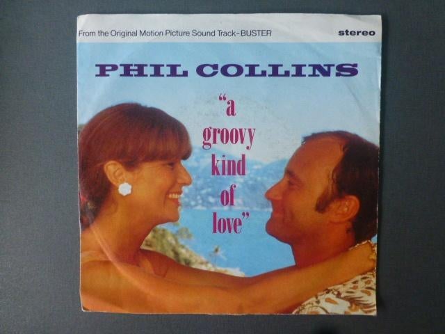 Phil Collins. A groovy kind of love. / Big noise., Gebruikt, 7 inch, Single, Ophalen of Verzenden