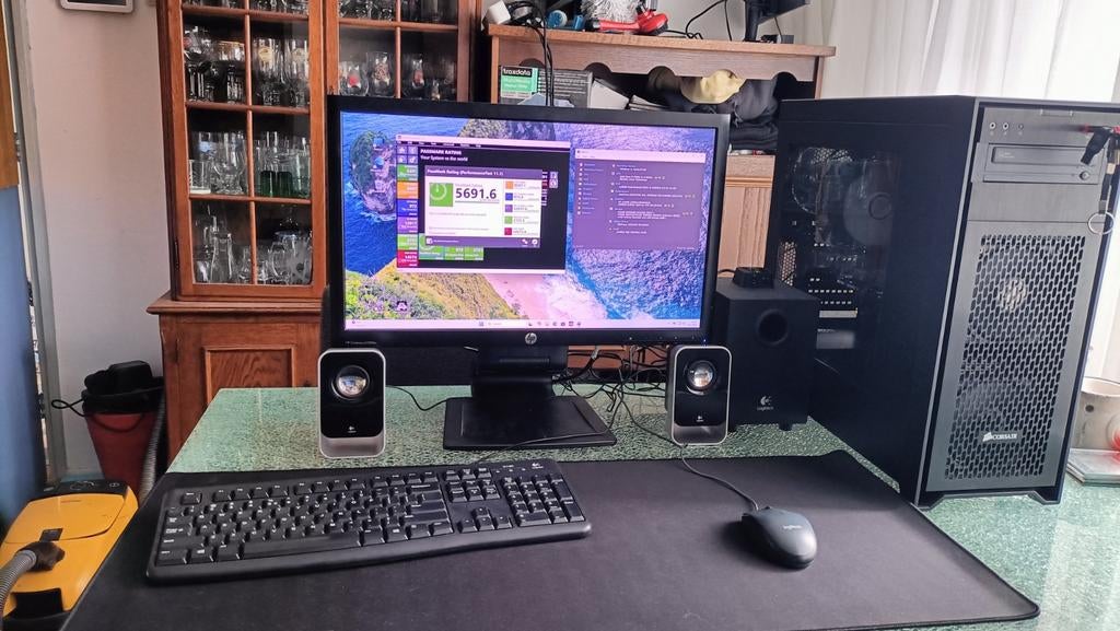 Krachtige complete Gaming PC: i7-6700K, GTX 980, Win 11 Home, Computers en Software, Desktop Pc's, Gebruikt, Intel Core i7-6700k