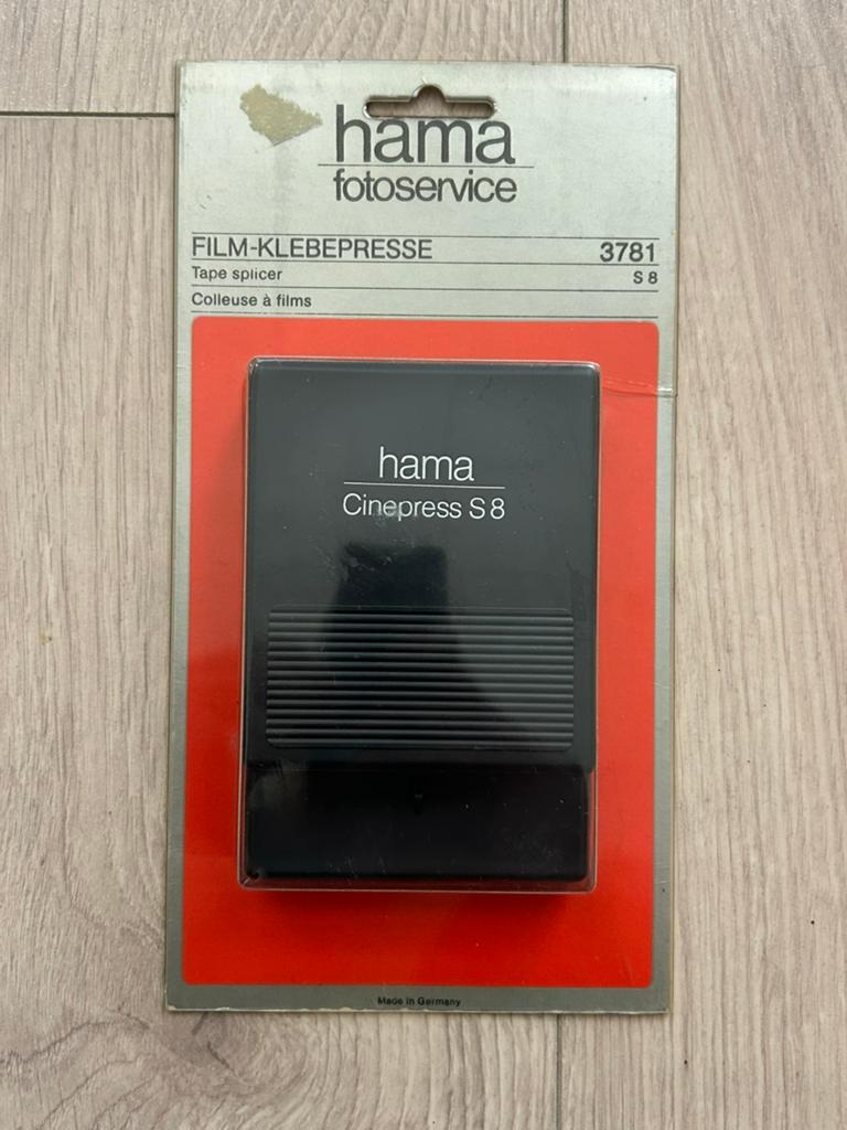 vintage hama cinepress s8-3781 super 8 film splicer, Verzenden, Accessoire