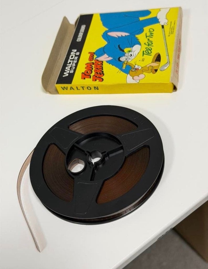 Walton Super 8 Tom Jerry Tee for Two 8mm film compleet boxed, Audio, Tv en Foto, Filmrollen, Ophalen of Verzenden, H, H, H