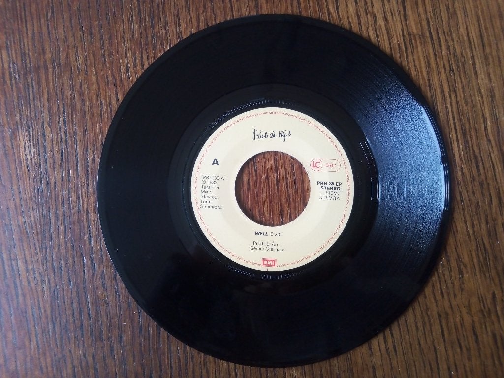 original EP-rob de nijs - well *1982*, Gebruikt, 7 inch, Pop, EP