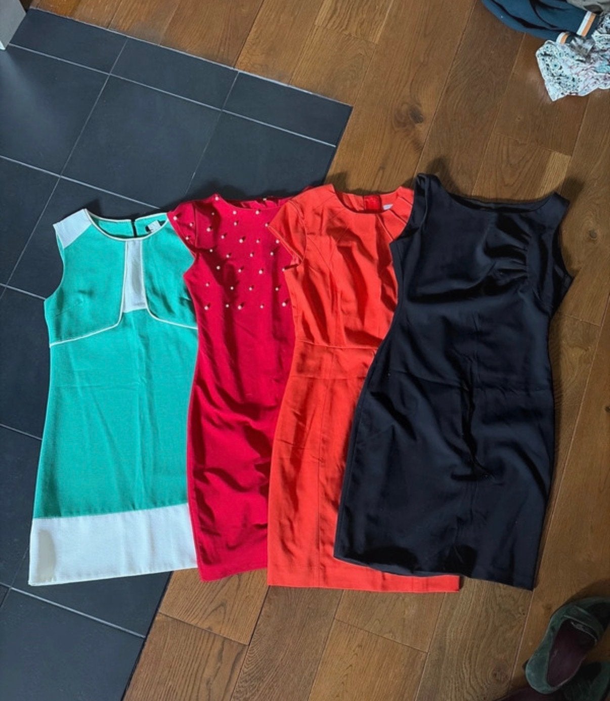 Kledingpakket 4 Nette Jurkjes Maat S 36 (H&M, Miss Money Pen, Kleding | Dames, H&M, Nieuw, Oranje, Ophalen of Verzenden