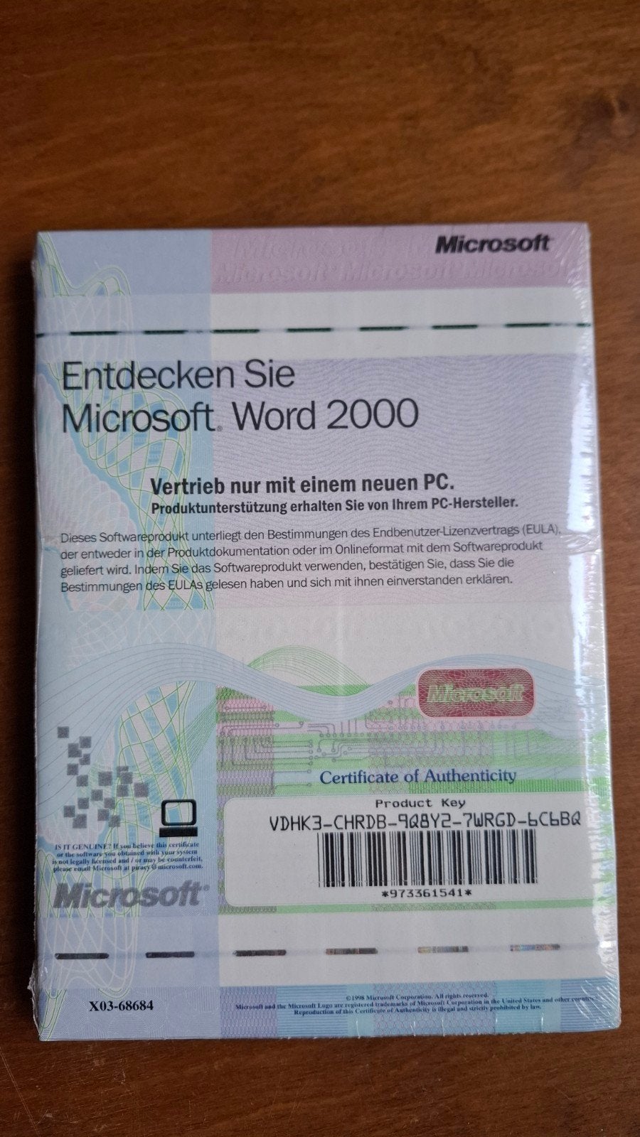 Microsoft word 2000 + works (ongeopend), Ophalen of Verzenden, Nieuw