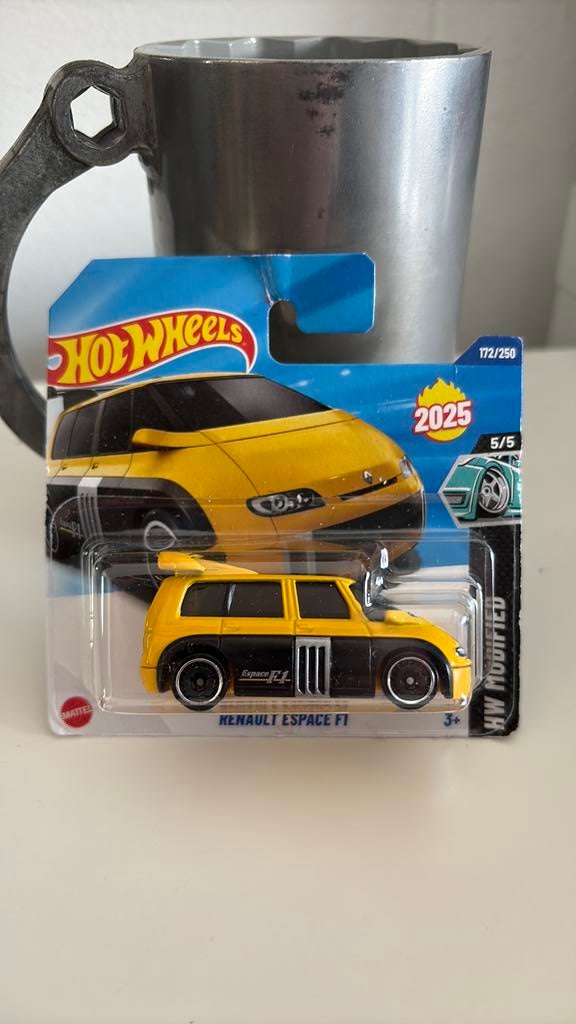Hot Wheels Renault Espace F1 1/64, Ophalen of Verzenden, Nieuw, Auto