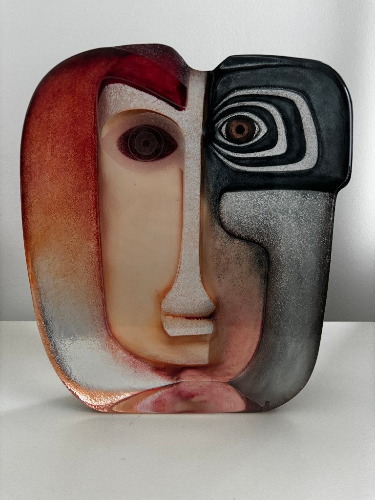 Mats Jonasson - sculptuur, Ideo - 30 cm - Glas, Glas, 30 cm, Meerkleurig, Beeld