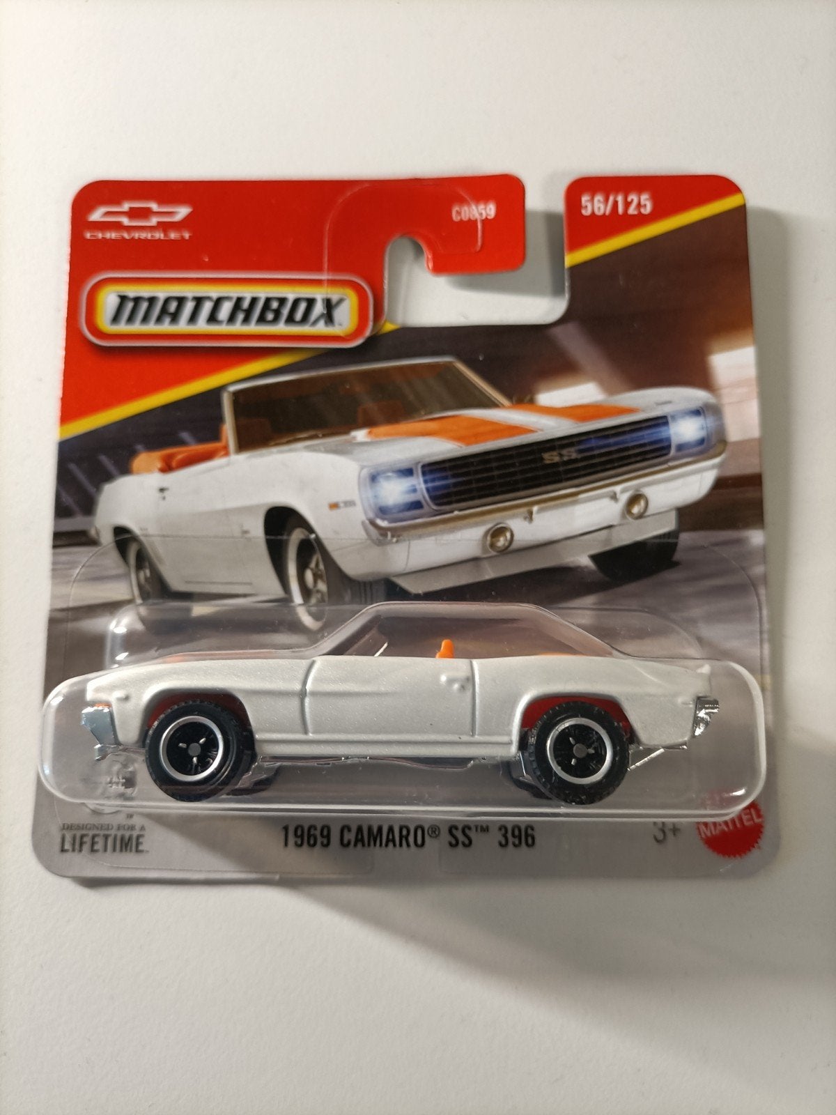 Matchbox 1969 Chevrolet Camaro SS 396 - Nieuw in verpakking, Ophalen of Verzenden, Nieuw, Auto