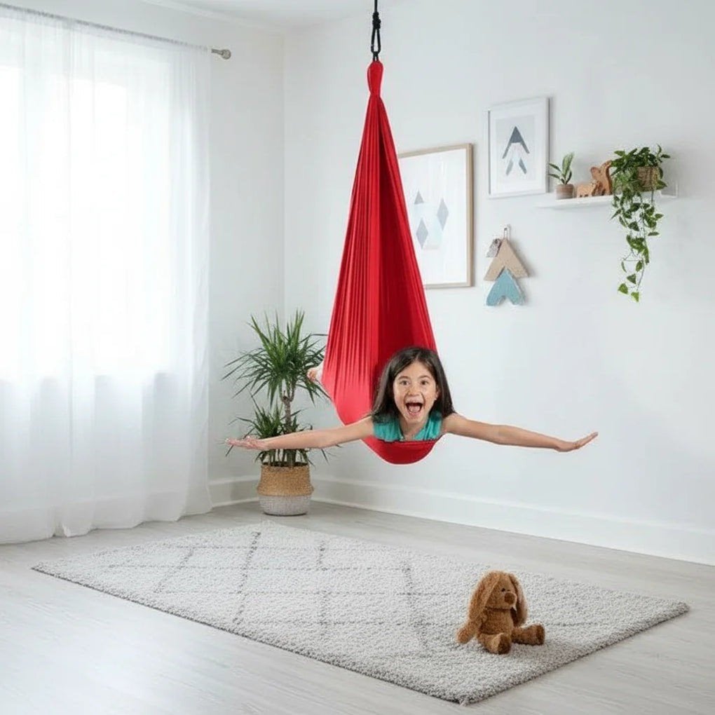 Smart Playground Schommeldoek beige- Binnenspeelgoed, Ophalen of Verzenden, Nieuw, Schommel