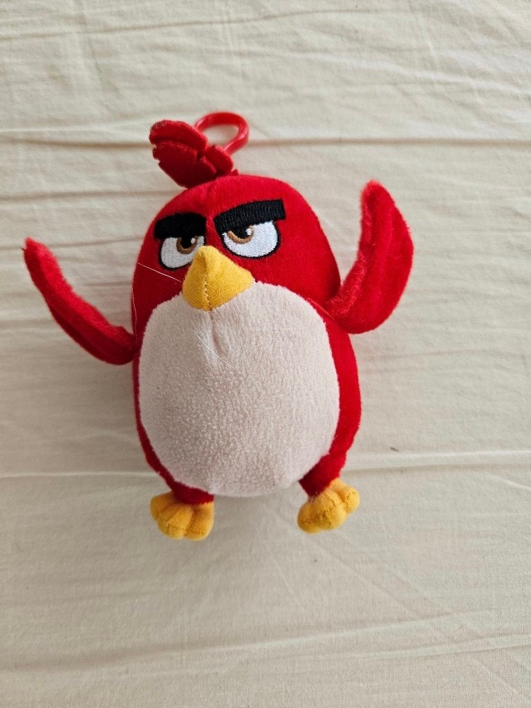 Angry Birds knuffels - Red en Stella (sleutelhanger), Kinderen en Baby's, Speelgoed | Knuffels en Pluche, Overige merken, Overige typen