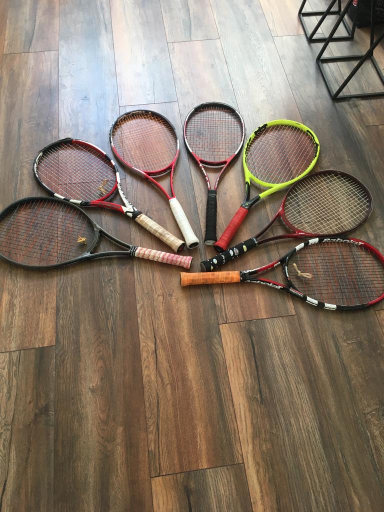 Tennis Toprackets: a blast from the past, Sport en Fitness, Tennis, Ophalen of Verzenden, Racket, Overige merken, L3