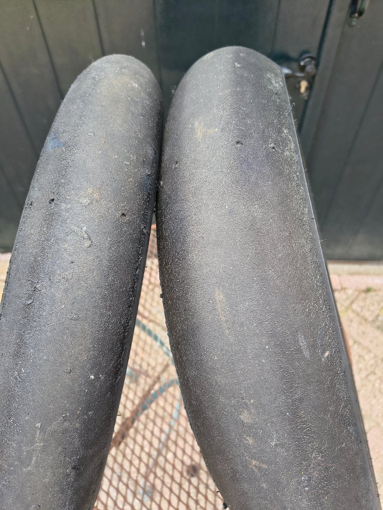 Bridgestone slicks 125cc/Freetech/Moto 3, Ophalen of Verzenden, Gebruikt