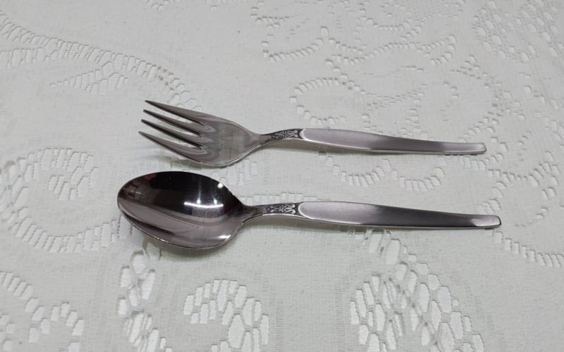 Kinderbestekje, vintage, ., Nieuw, Ophalen of Verzenden, .