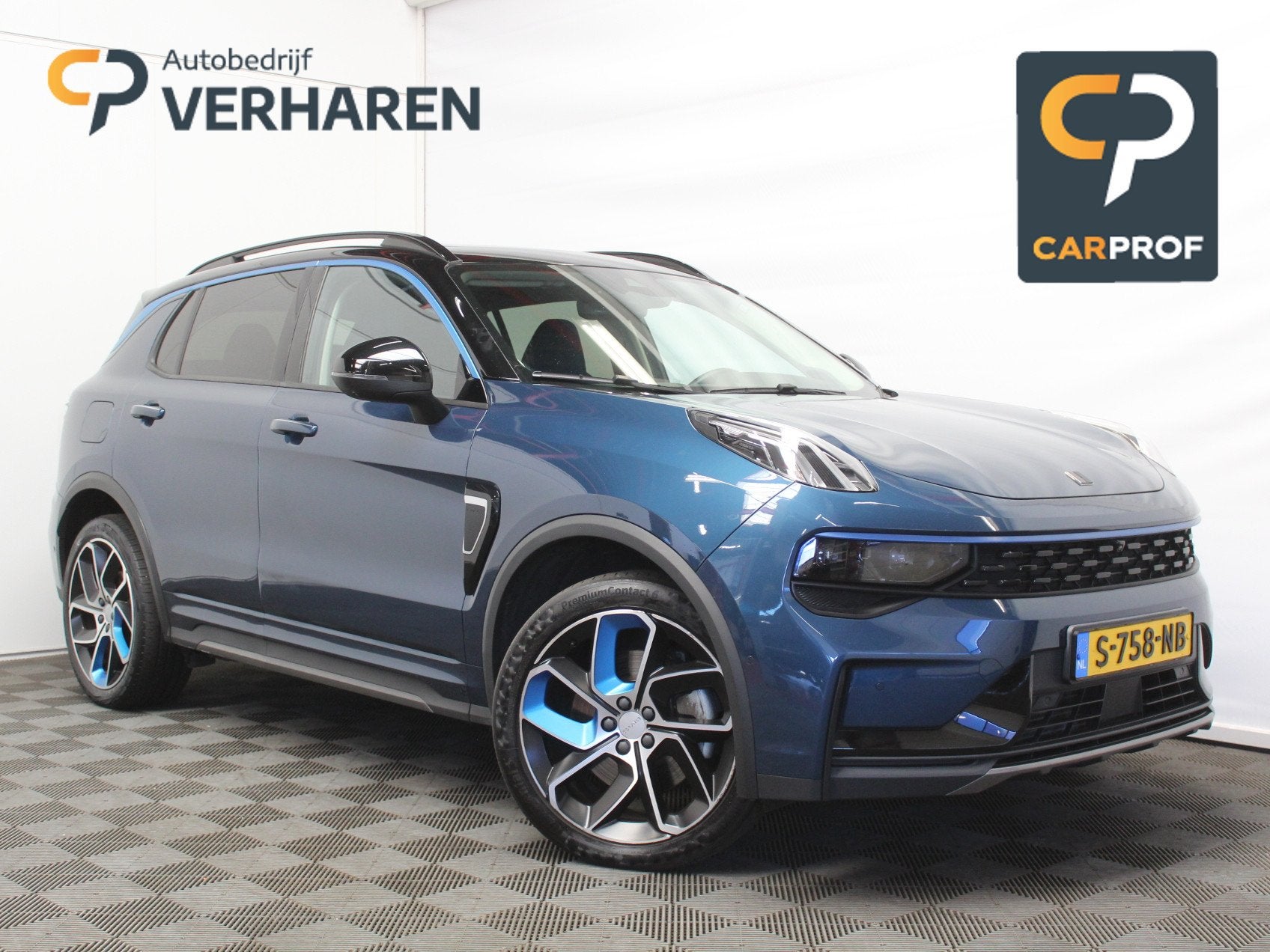 Lynk & Co 01 1.5 CARPLAY | CLIMATE | STOELVERW | 360CAMERA |, Stof, Blauw, Bedrijf, 1854 kg