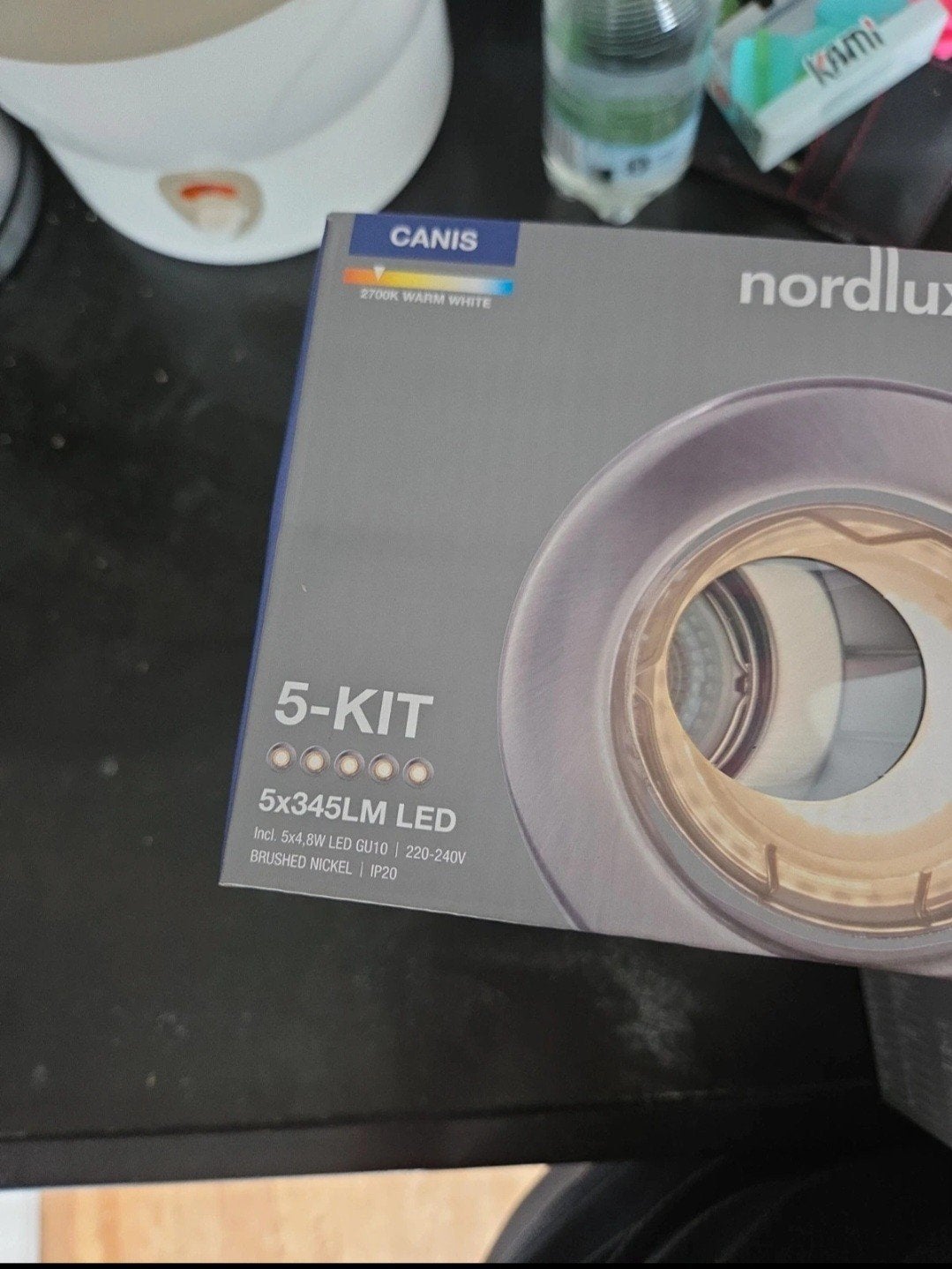 Nordlux Canis 5-Kit LED Inbouwspots 2700K Warm Wit, Ophalen of Verzenden, Nieuw, Led-lamp