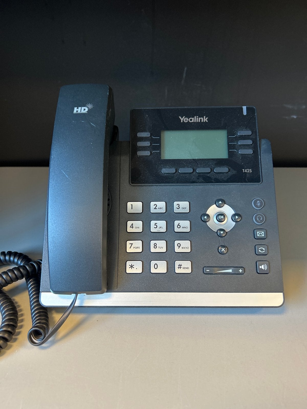Yealink T42S IP-telefoon met HD-audio, Ophalen of Verzenden, Gebruikt