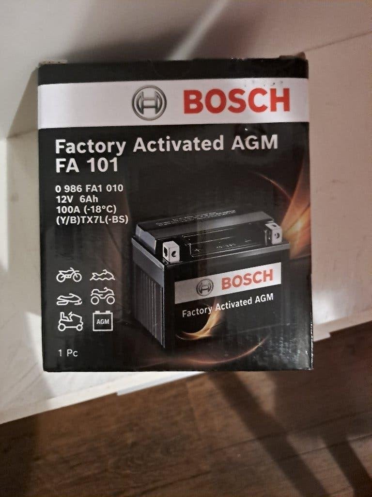 Bosch FA 101 AGM Accu 12V 6Ah, Ophalen of Verzenden, Nieuw, Overige typen, Overige merken