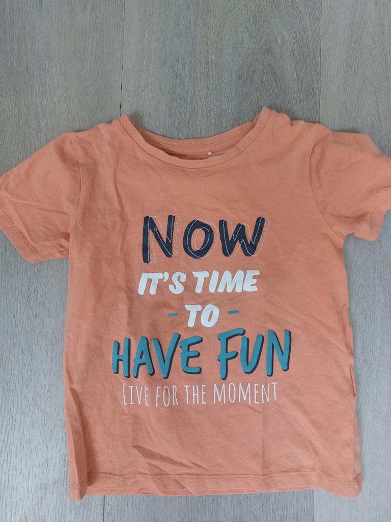 Name it shirt 110, Kinderen en Baby's, Kinderkleding | Maat 110, Ophalen of Verzenden, Zo goed als nieuw, Meisje, Shirt of Longsleeve