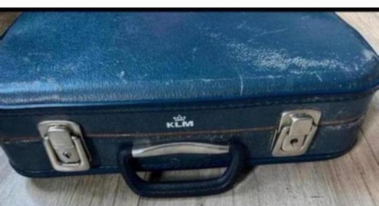 Klm koffer, Ophalen of Verzenden, Gebruikt, Overige typen