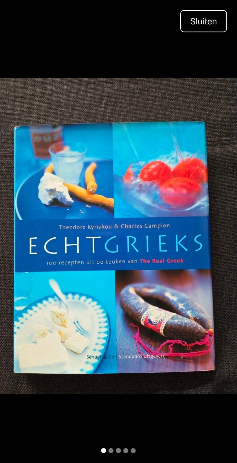 Echt Grieks, Kookboek van Theodore Kyriakou & Charles Campio, Theodore Kyriakou & Charles Campion, Voorgerechten en Soepen, Ophalen of Verzenden