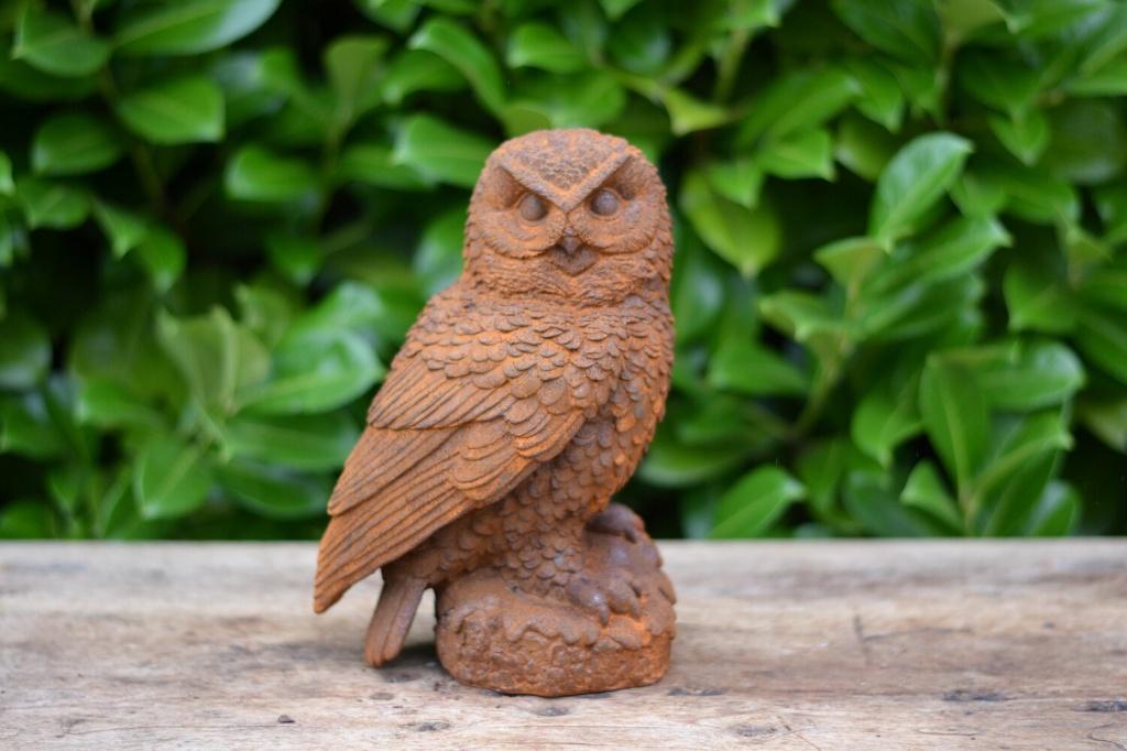 Uil, Tuin en Terras, Tuinbeelden, Verzenden, Nieuw, Metaal, Dierenbeeld