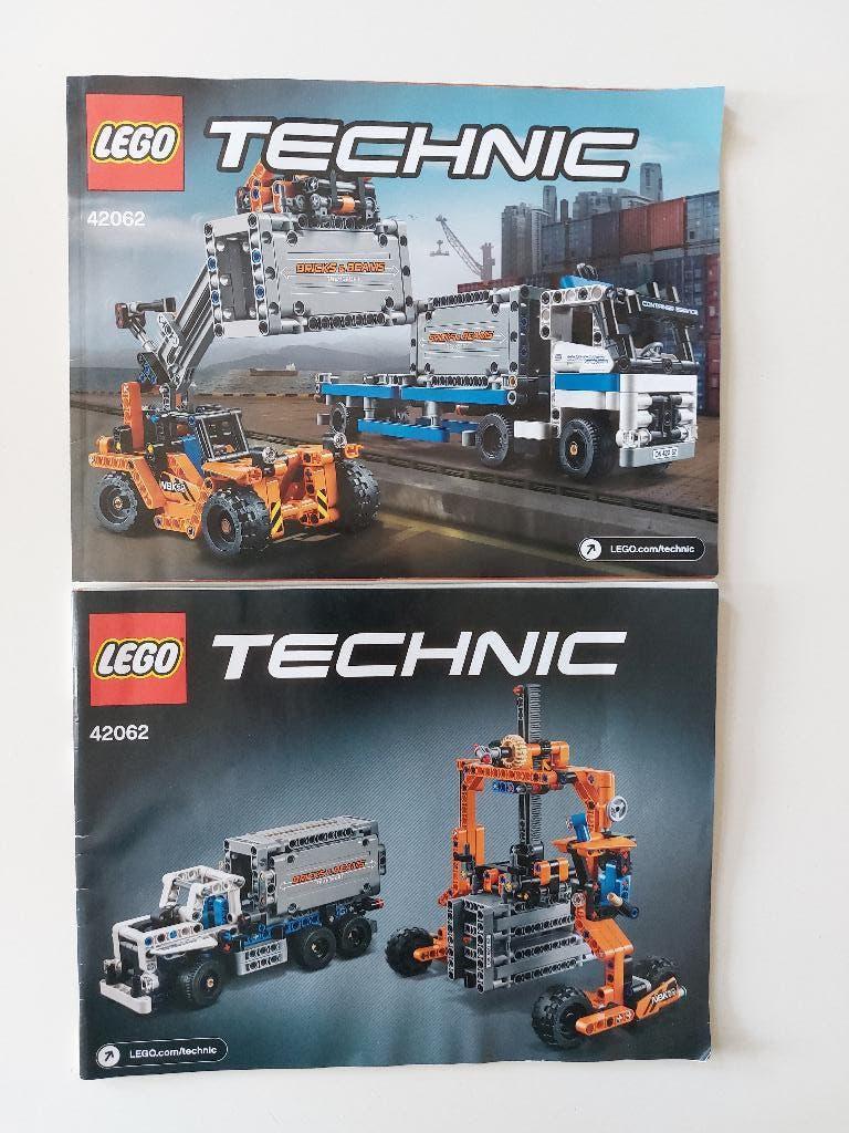 technic Lego 42062 Containertransport, Kinderen en Baby's, Speelgoed | Duplo en Lego, Lego, Ophalen of Verzenden, Zo goed als nieuw
