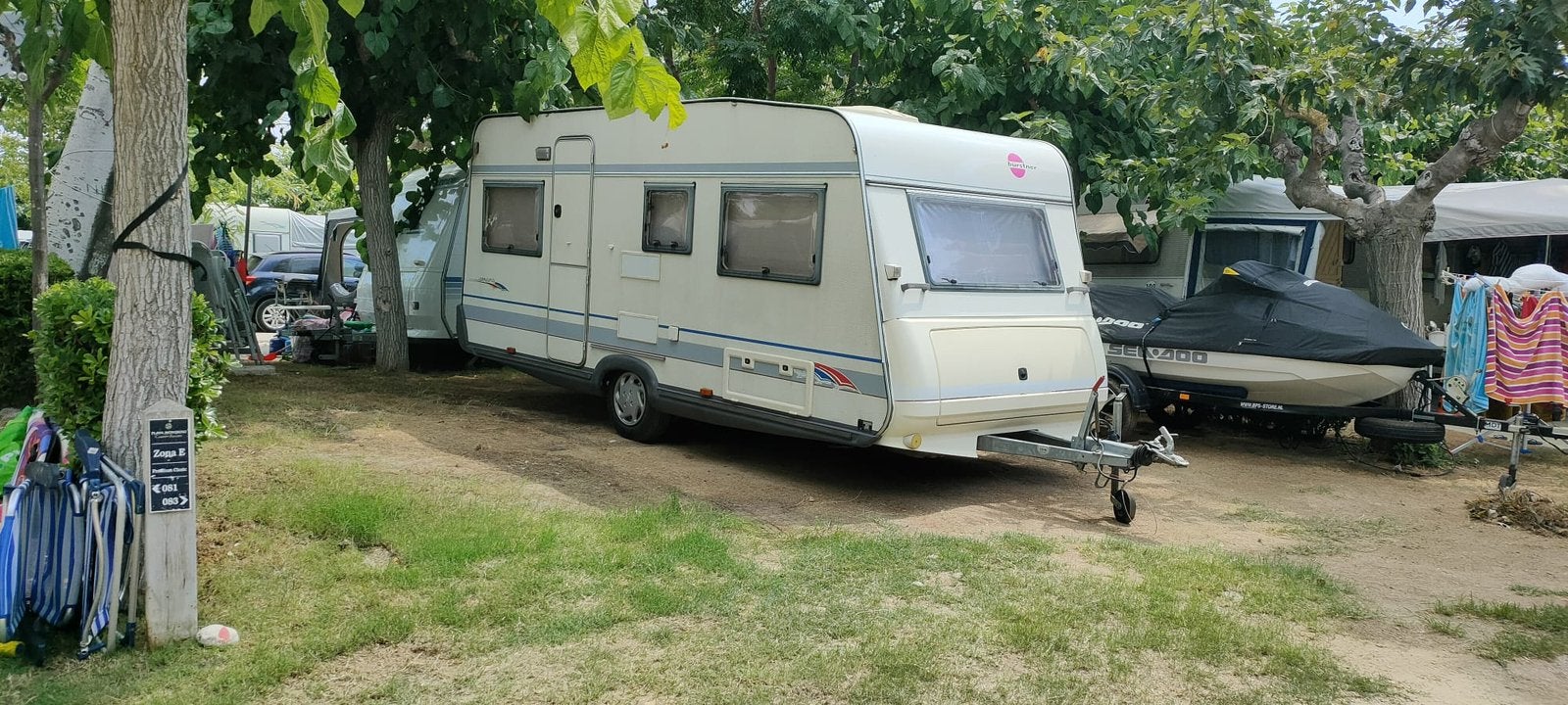 Burstner Amara 4661 1996, Particulier, Bürstner, 5 tot 6 meter, Luifel