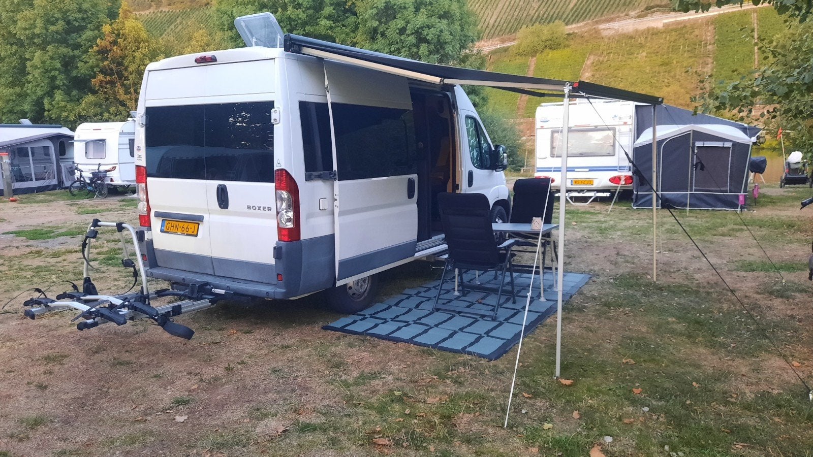 Peugeot Boxer H2L2 Buscamper-Zelfbouw, Caravans en Kamperen, Chemisch toilet, Buscamper of Camperbus, Tot en met 2, Particulier