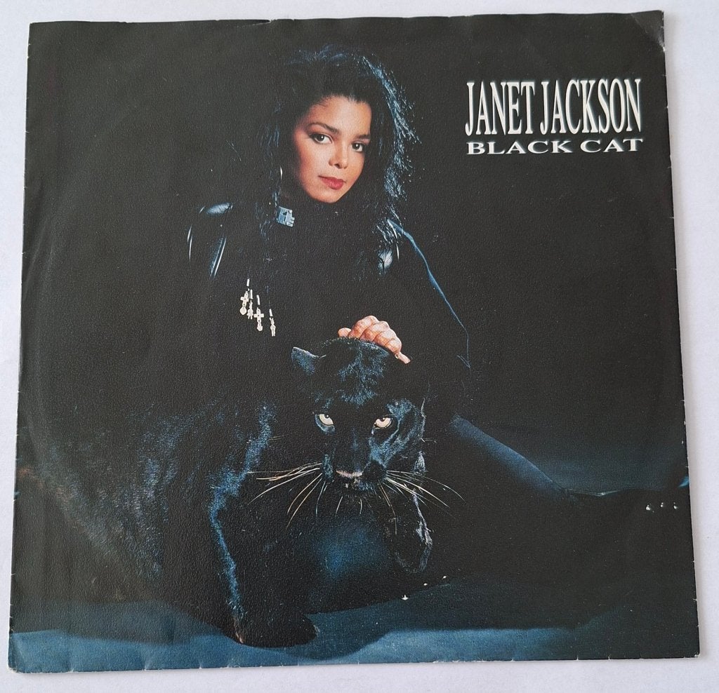 Janet Jackson - Black cat, Gebruikt, Ophalen of Verzenden, Pop, Overige typen