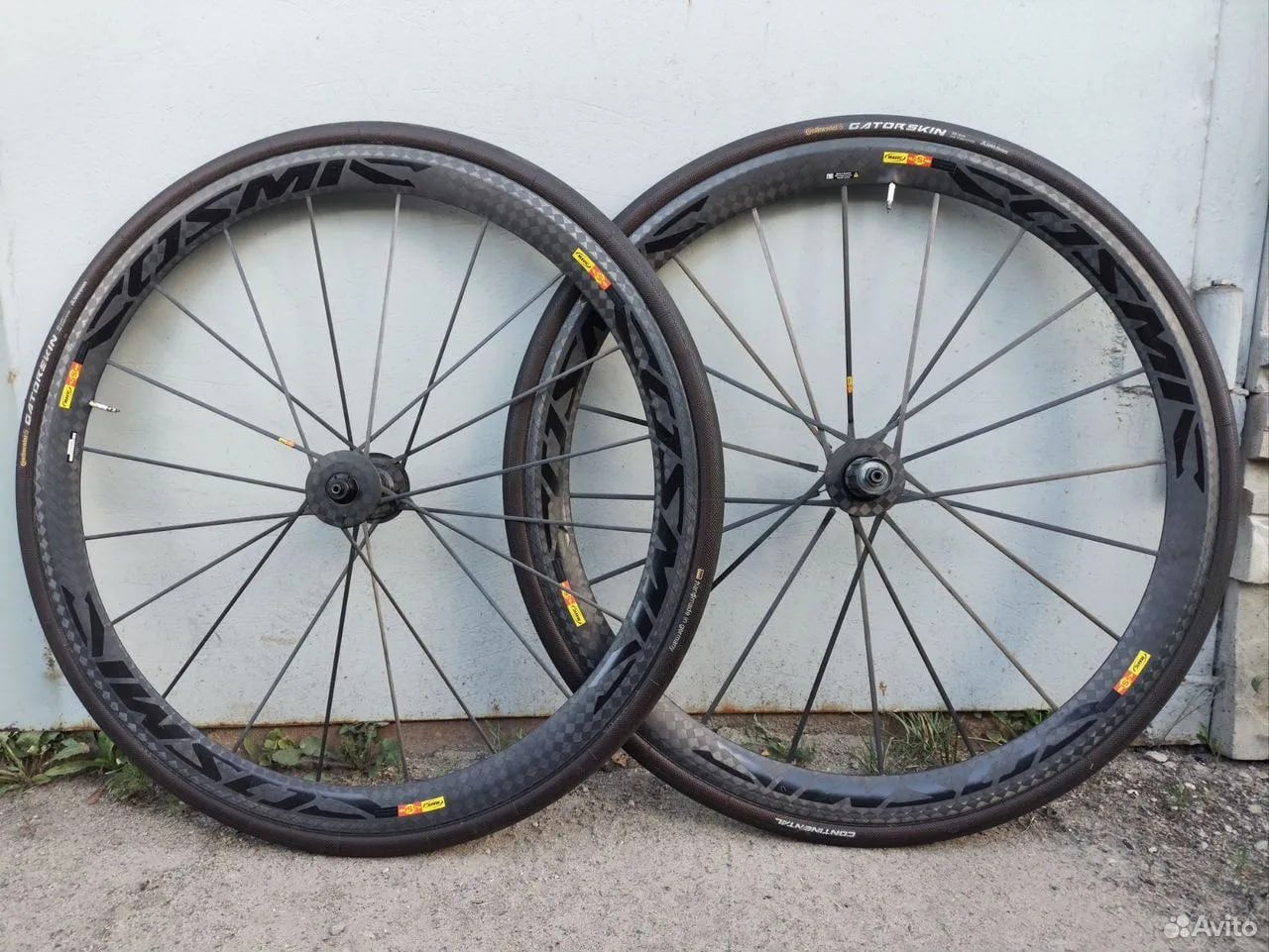 Mavic Cosmic Carbone SLR SSC - 52mm, Wiel, Gebruikt, Ophalen of Verzenden, Racefiets