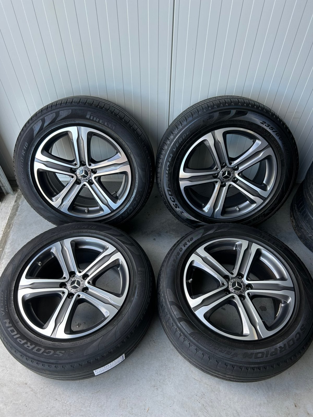 Originele Mercedes GLB GLC X253 W253 X247 5x112 18 Inch, 18 inch, Velg(en), 235 mm, Personenwagen