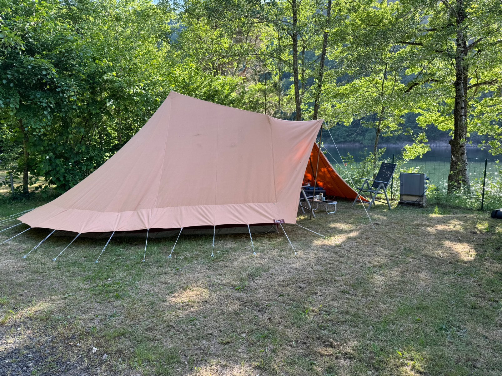 Tent de Waard Albatros, Caravans en Kamperen, Tenten, Ophalen, Gebruikt, Tot en met 6