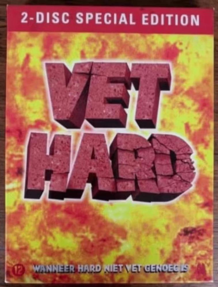 2-DVD Vet Hard met Jack Wouterse, Kurt Rogiers, Bracha Doesb, Vanaf 12 jaar, Ophalen of Verzenden, Zo goed als nieuw, Actie en Avontuur