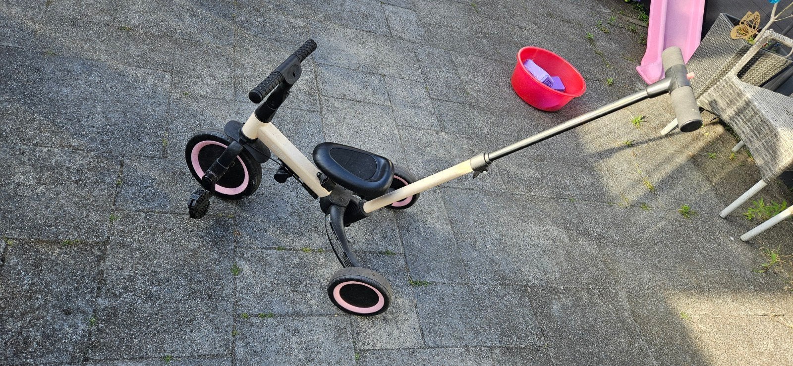 Billy 3-in-1 Loopfiets, Driewieler en Duwstang, Kinderen en Baby's, Speelgoed | Buiten | Voertuigen en Loopfietsen, Ophalen of Verzenden