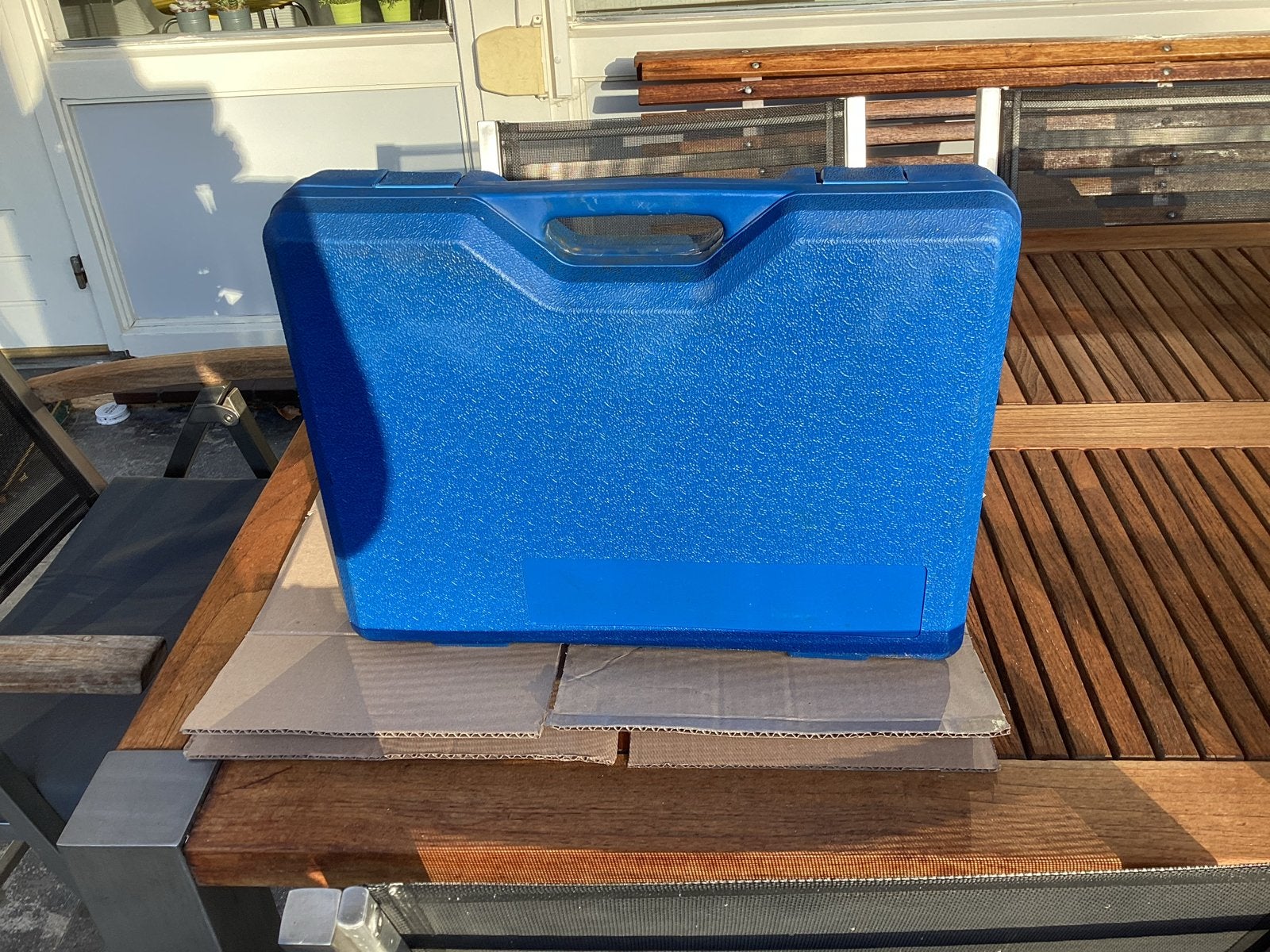 Kinzo Boorhamer in koffer met accessoires, Boor- en/of Breekhamer, Ophalen of Verzenden, Klopboormechanisme, Gebruikt
