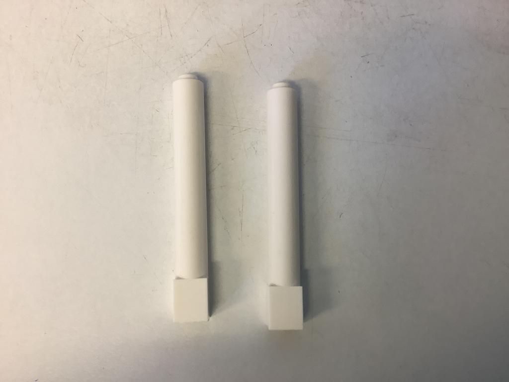 Lego pilaar 1x1x6 wit (1), Ophalen of Verzenden, Gebruikt, Losse stenen, Lego