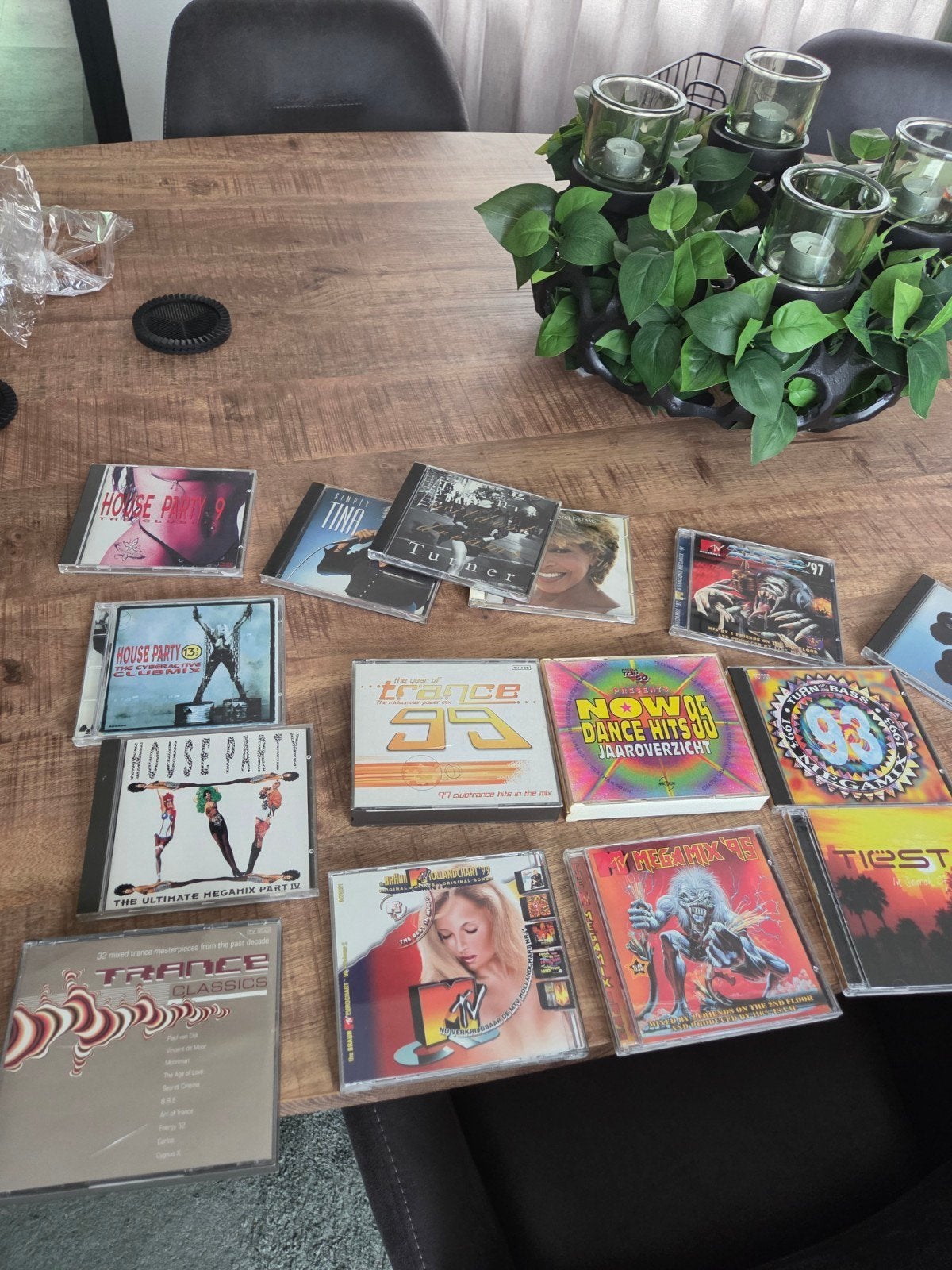 Diverse CD's: House Party, Trance, Tina Turner, Tiesto en, Ophalen, Gebruikt, Album, Inclusief doosje