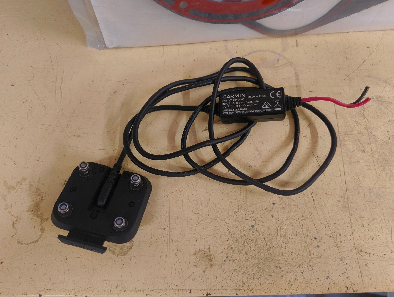 Garmin Zumo XT laadkabel met houder, Ophalen of Verzenden, Gebruikt