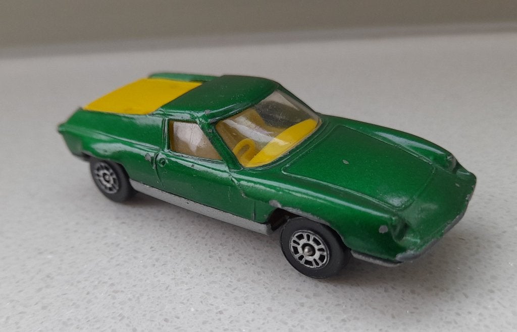 Lotus Europa Corgi Juniors groen z.g.a.n. jaren 70, Ophalen, Zo goed als nieuw, Auto