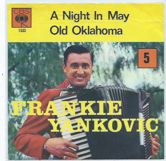 Frankie Yankovic- A Night in May Nr.5, Cd's en Dvd's, Vinyl Singles, Fotohoes, Verzenden, Zo goed als nieuw, Pop