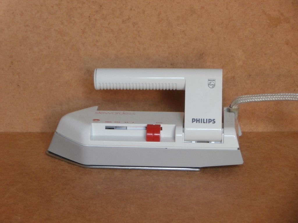 Philips reis-strijkijzer strijkbout hobbyijzer Encaustic wax, Ophalen of Verzenden, Zo goed als nieuw, Strijkijzer met snoer