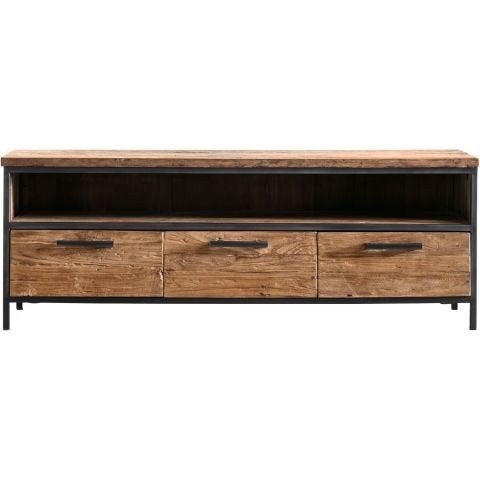 TV meubel Romaro - Robuust en Stijlvol, Ophalen, 25 tot 50 cm, Minder dan 100 cm