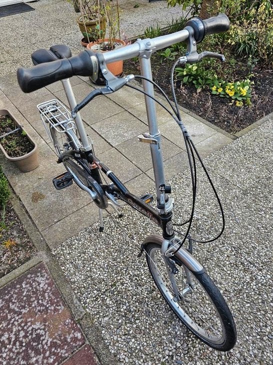 Vouwfiets Gazelle Pure 3 versn. Met bok!, Ophalen, 20 inch of meer, Velgrem, Versnellingen