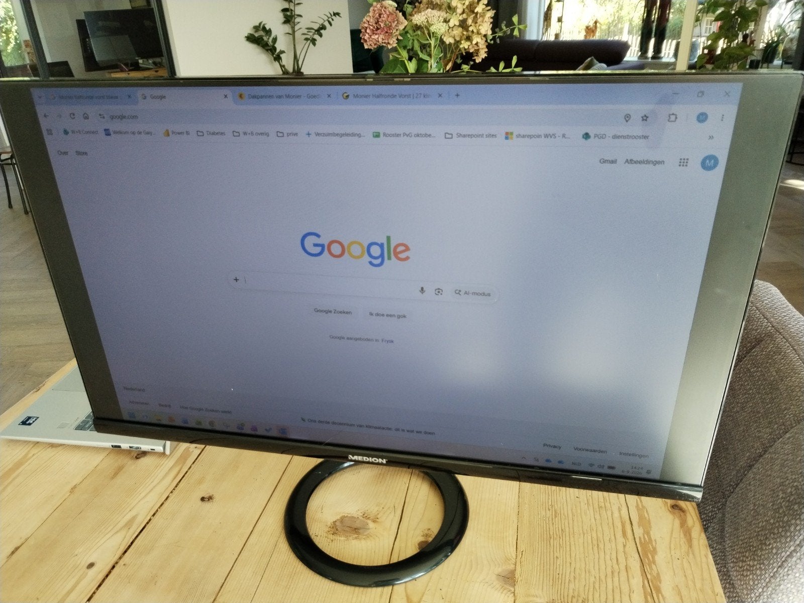 Medion 27 inch LED beeldscherm, Computers en Software, Ophalen, Gebruikt, HDMI, Medion