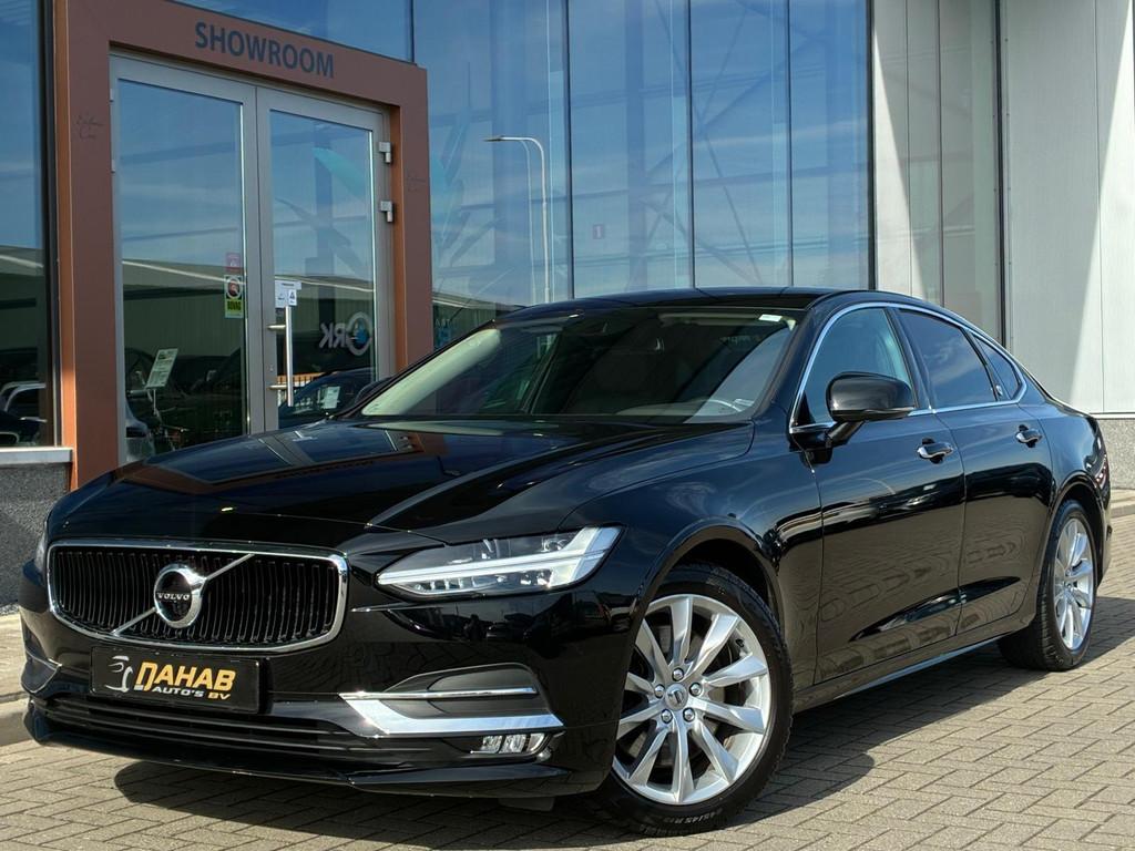 Volvo S90 2.0 T4 Momentum | Leder | Parkeersensor | ACC | Ap, 15 km/l, Gebruikt, 1969 cc, Zwart