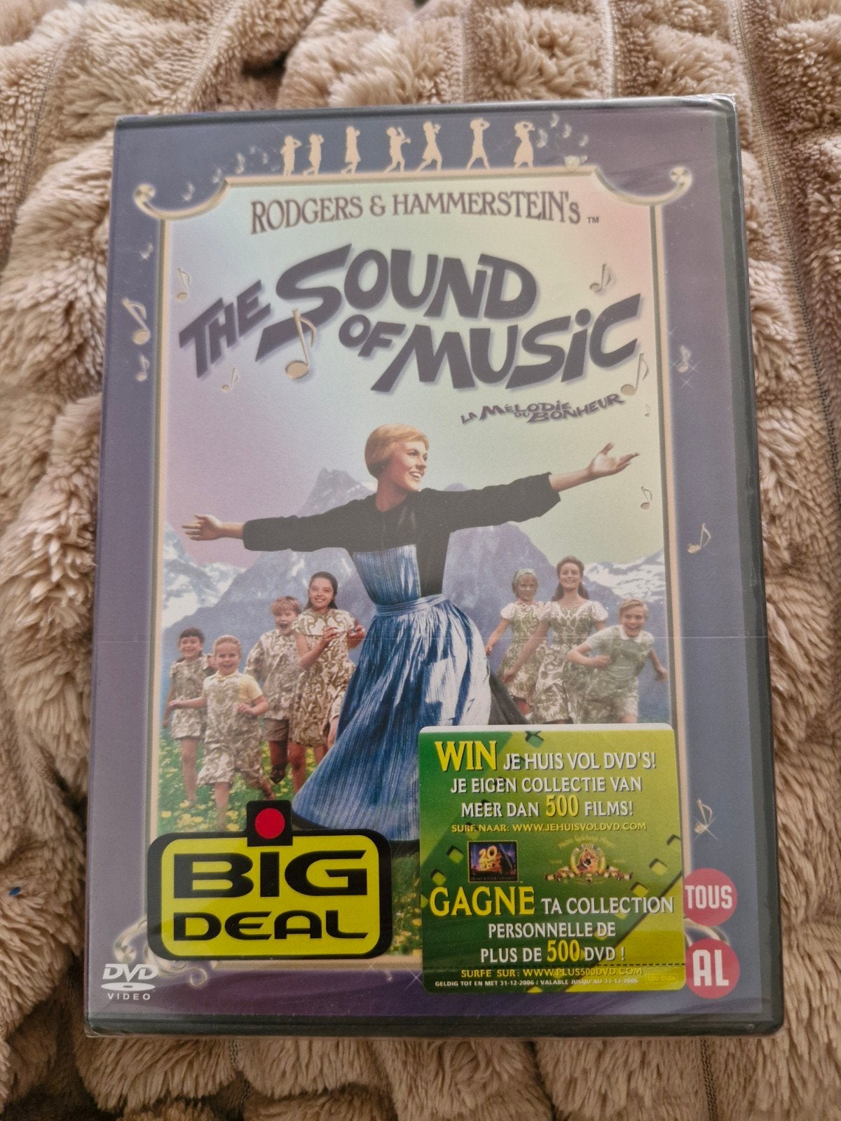 The Sound of Music DVD - Nieuw in plastic, Bonusmateriaal, Verzenden, Alle leeftijden, Nederlands