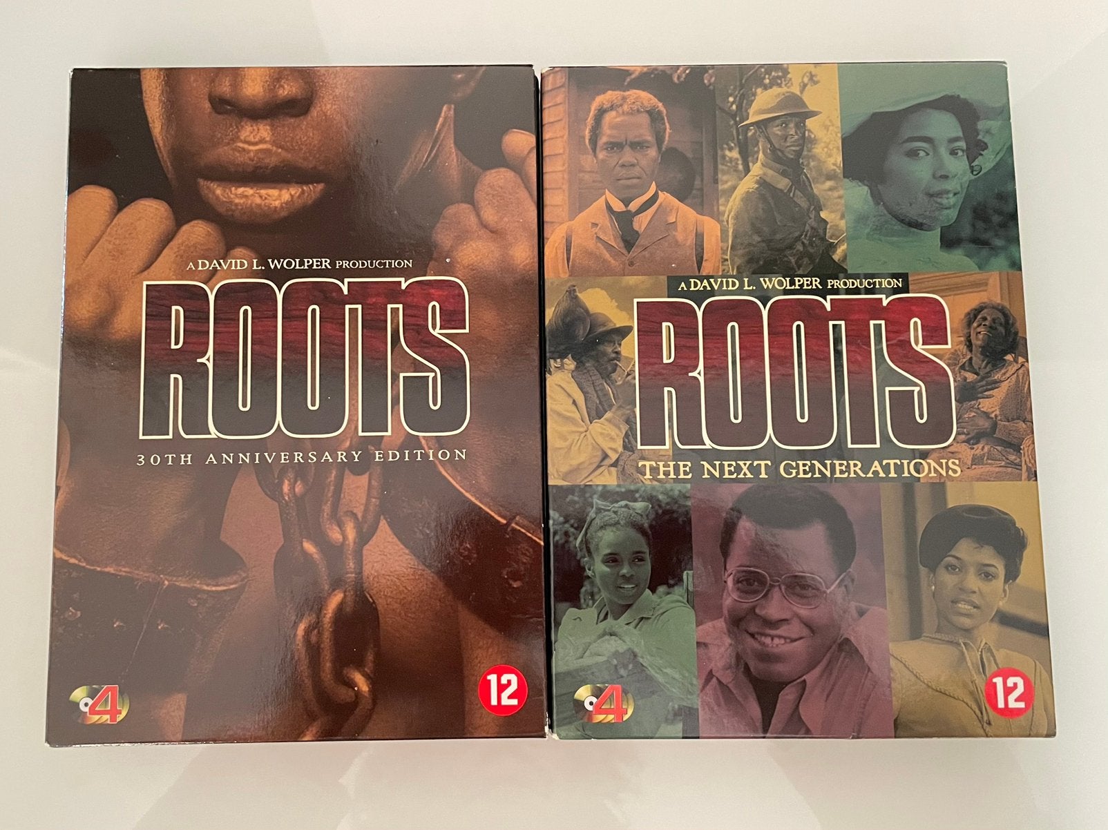 Roots& The Next Generations (€7,50 beide dvd’s), Ophalen of Verzenden, Zo goed als nieuw, Drama