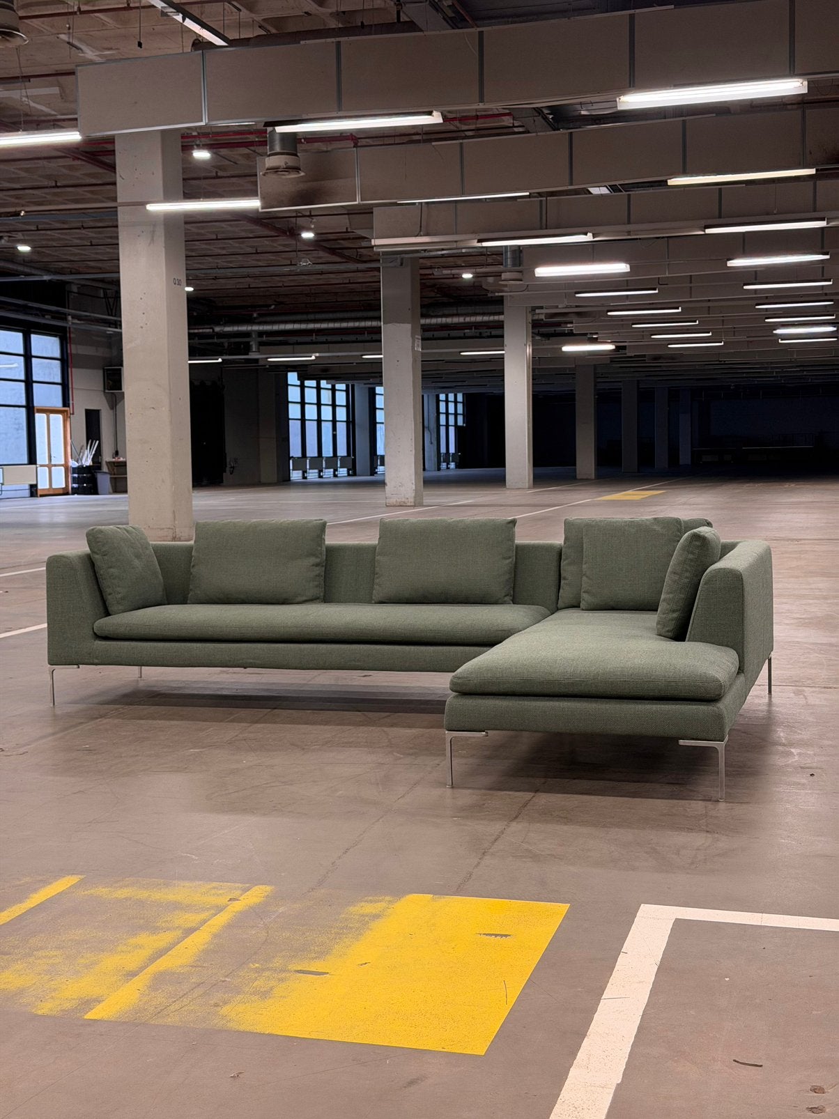 B&B Italia Charles Hoekbank | NIEUWSTAAT + Garantie, Overige materialen, Hoekbank, 300 cm of meer, Ophalen of Verzenden